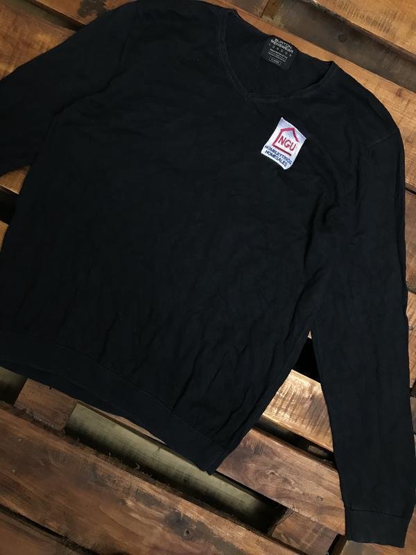 Homme Burton Menswear London Pull Noir Coton 42 /