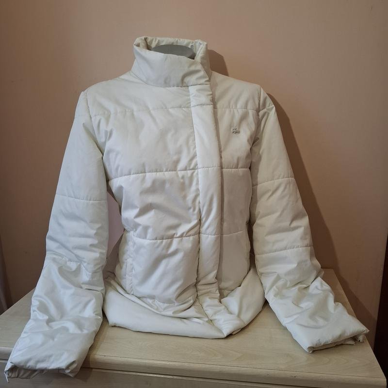 Femme Lacoste Veste Blanche 36 / S / 44