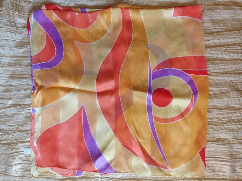 Women Carolina Herrera Scarf Yellow Silk