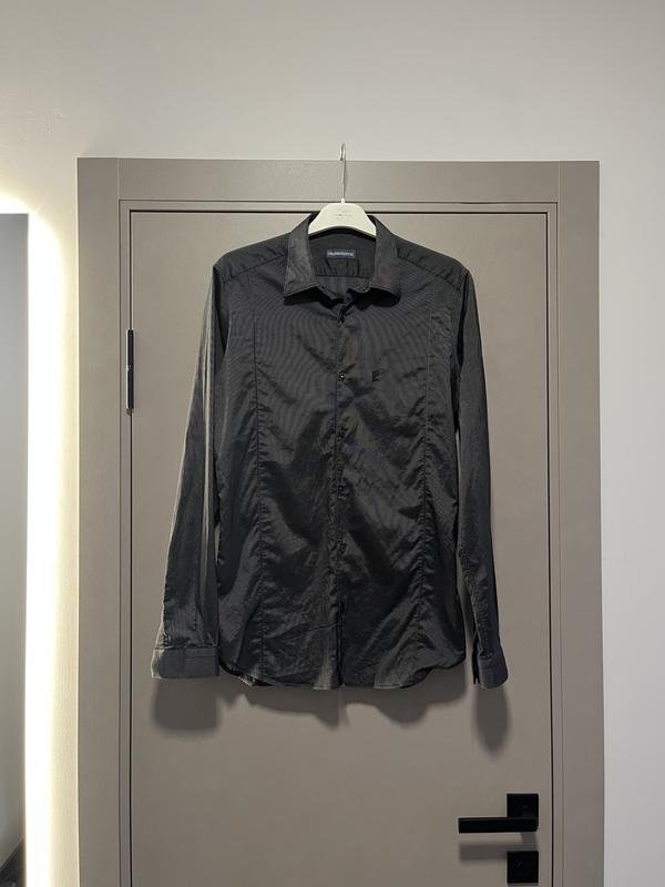 Homme Carlo Pignatelli Chemise Grise Viscose 38 /