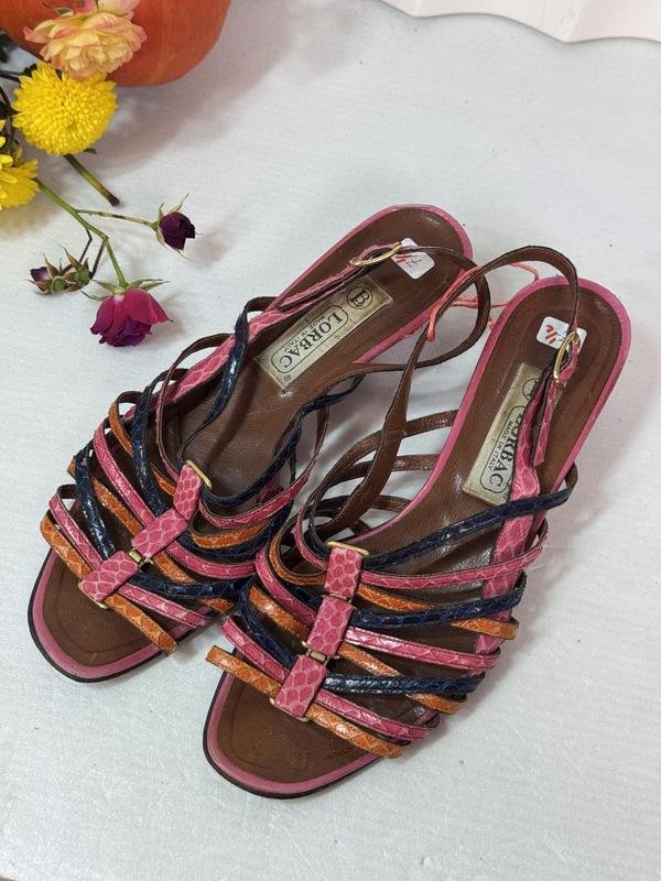 Femme Lorbac Talons Marron Cuir 38