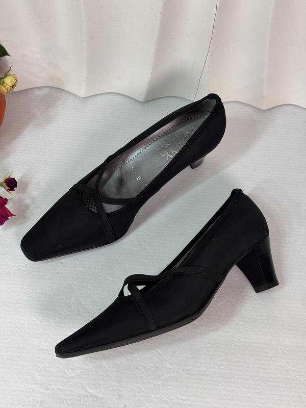 Женские Ara Туфли Чёрный Текстиль 38