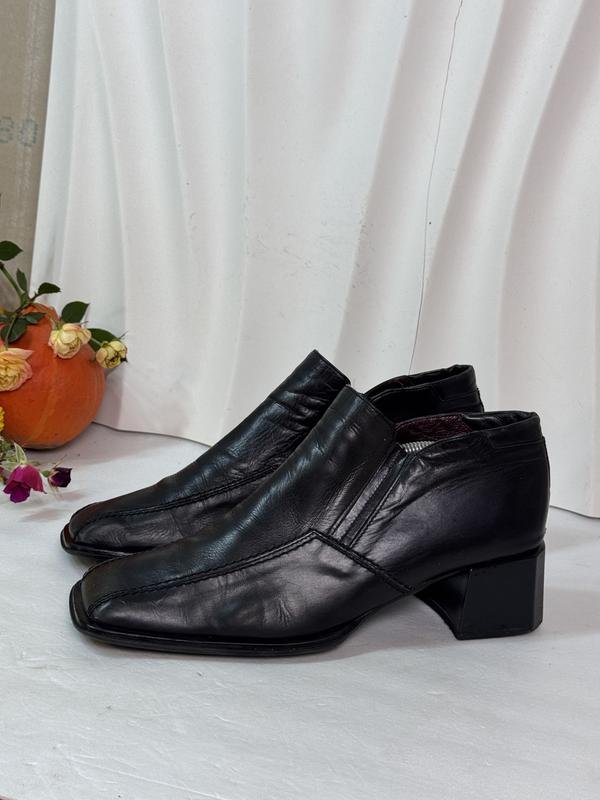 Femme GLOBUS Bottines Chelsea Noir Cuir 39.5