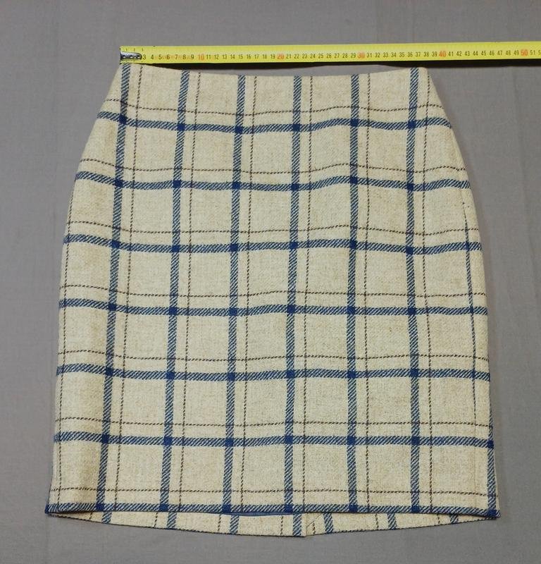 Женская Hobbs Юбка Серый Шерсть 36