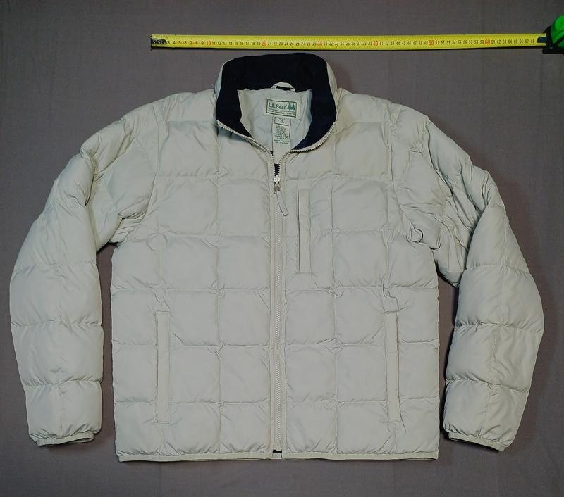 Homme L.L. Bean Veste Grise Nylon 38 / M / 46