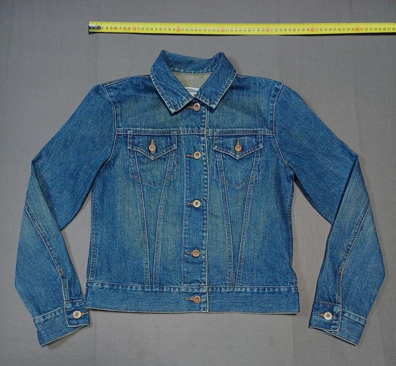 Damen GAP Jacke Schwarz Baumwolle 36 / S / 44