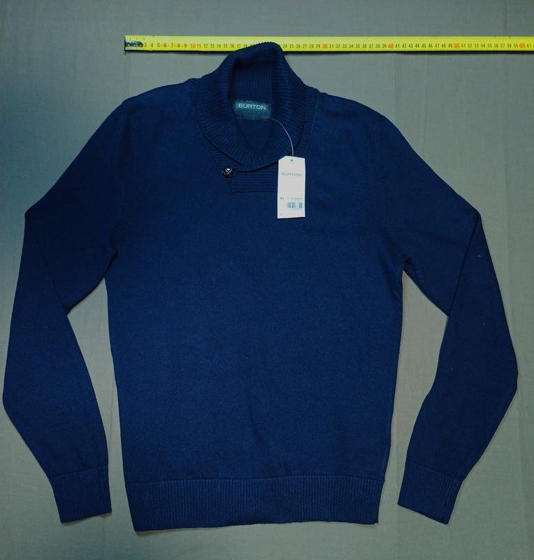 Herren Burton Pullover Schwarz Baumwolle 34 / XS /