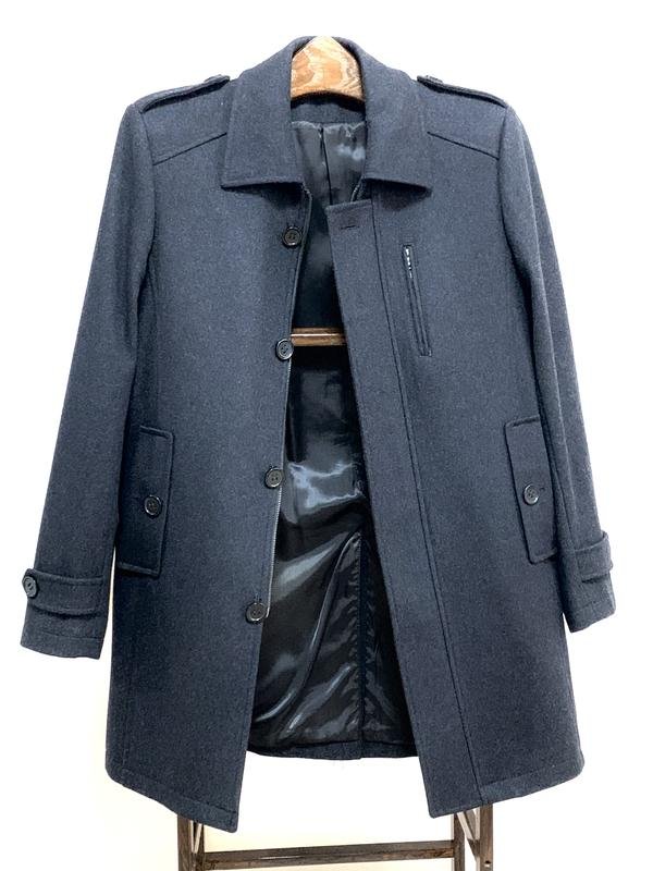 Men Baldessarini Coat Black Viscose M