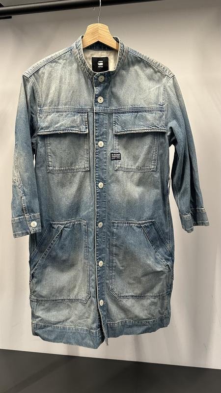 Damen G-Star Raw Kleid Marineblau Denim 38 / M /