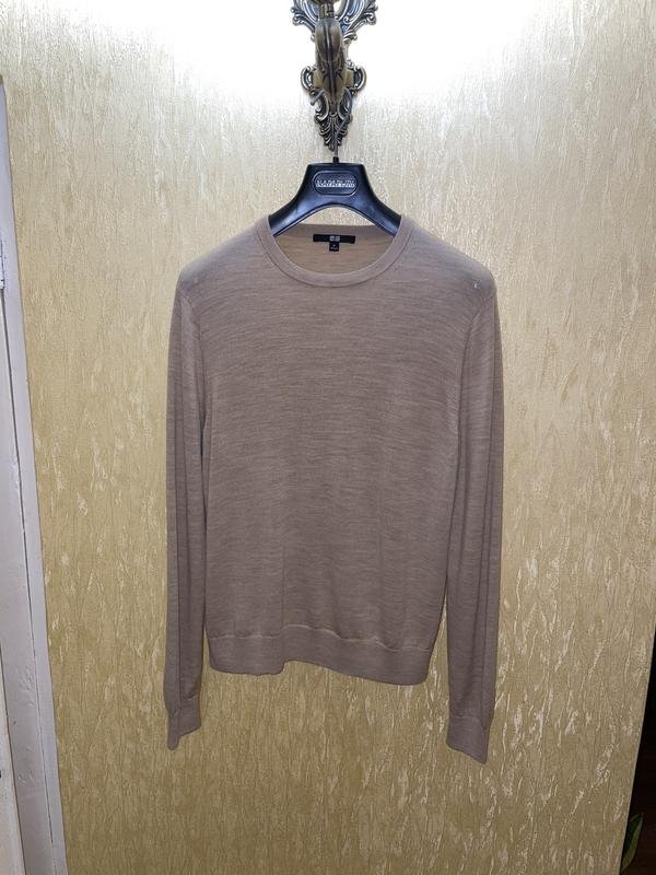 Homme Uniqlo Pull Beige 38 / M / 46