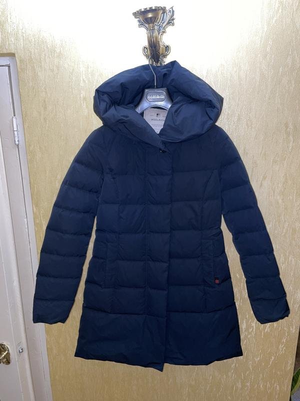 Damen Woolrich Jacke Marineblau 34 / XS / 42