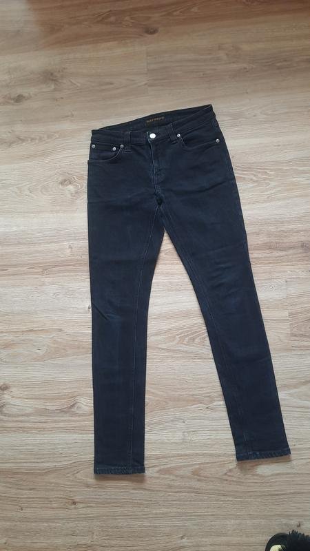 Women Nudie Jeans Jeans Black XS