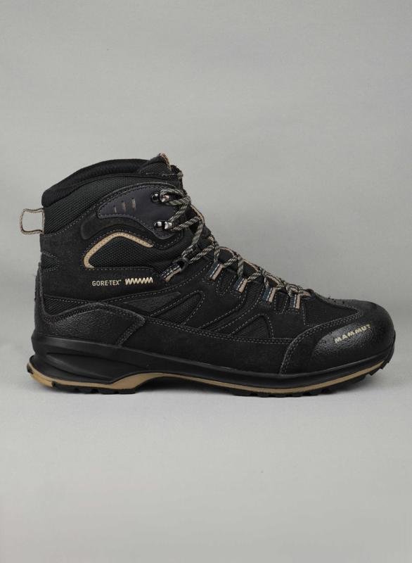Herren Mammut Stiefel Schwarz Wildleder 45