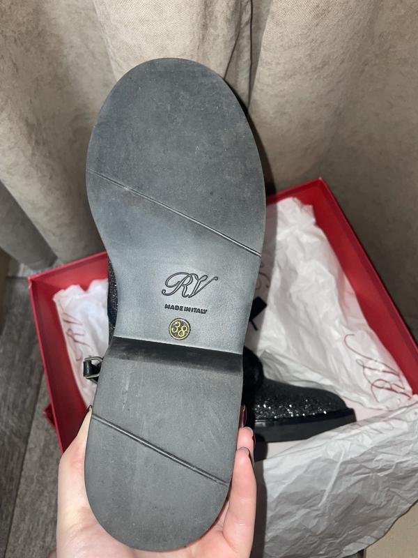 Женские Roger Vivier Черевики Серый 38