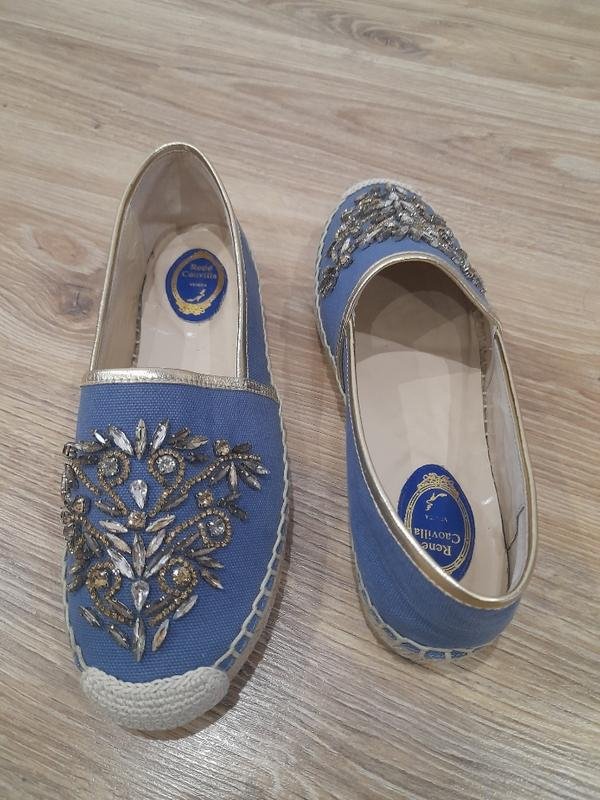 Damen Rene Caovilla Absätze Blau 40