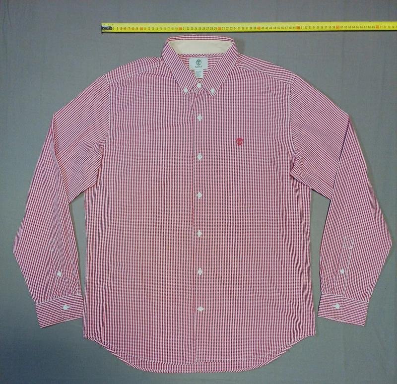 Herren Timberland Hemd Weiß Baumwolle 42 / XL / 50