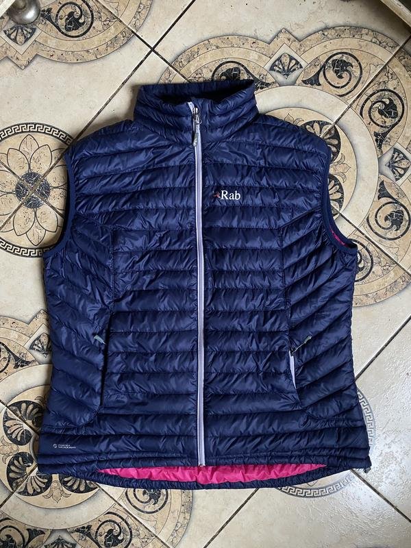 Donna RAB Gilet Blu Navy Nylon 42 / XL / 50