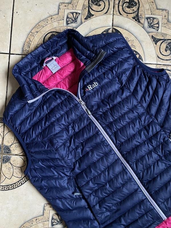 Donna RAB Gilet Blu Navy Nylon 42 / XL / 50