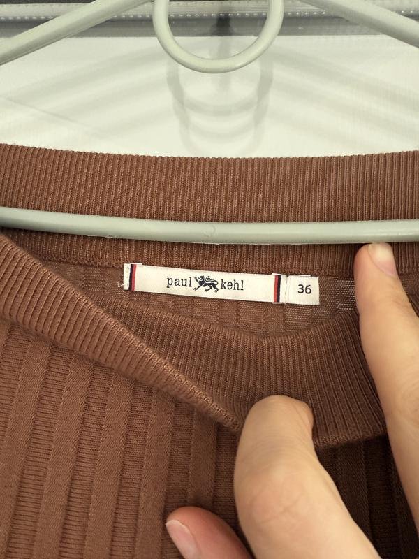 Women Skirt Brown Viscose 36 / S / 44