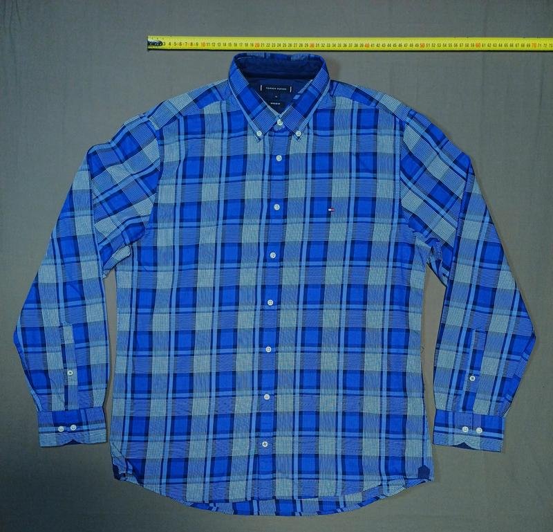 Мужской Tommy Hilfiger Рубашка Разноцветный Хлопок