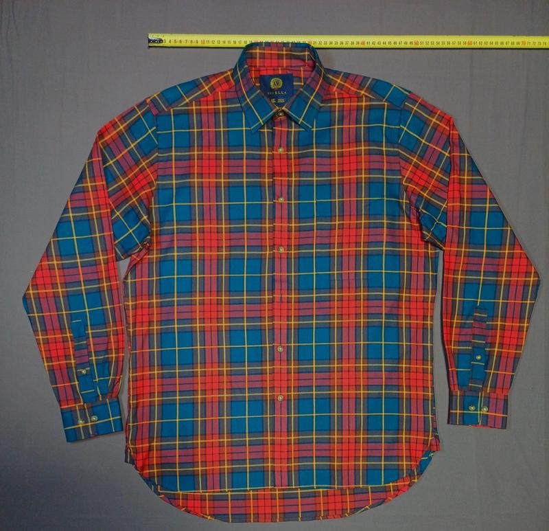 Homme Viyella Chemise Rouge Coton 40 /L / 48