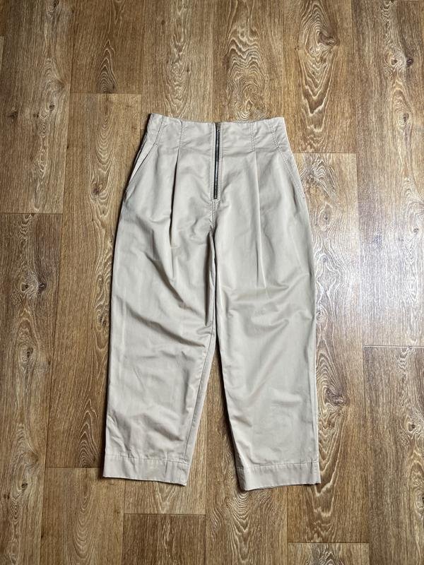 Women Sandro Paris Trousers Beige 40 / L / 48