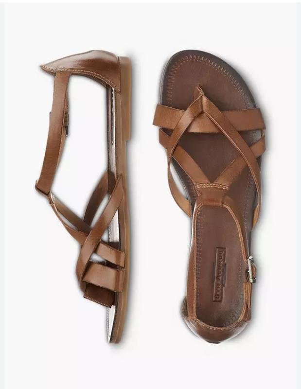 Femme 5th Avenue Sandales Marron Cuir 41