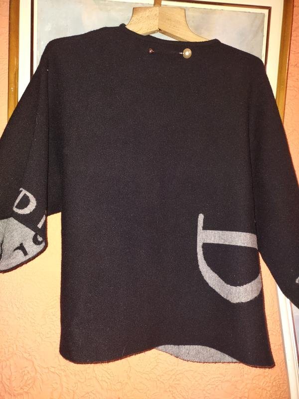 Femme Christian Dior Costume Noir Laine 38