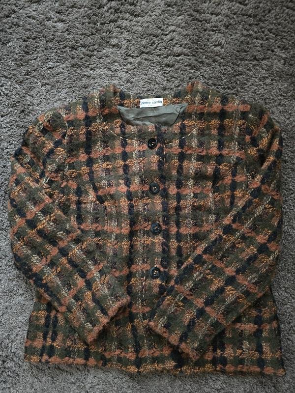 Damen Pierre Cardin Jacke Mehrfarbig Wolle 40 / L