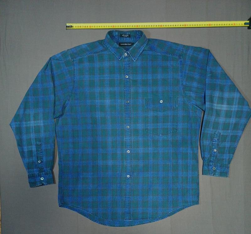 Herren Calvin Klein Hemd Mehrfarbig Baumwolle 40