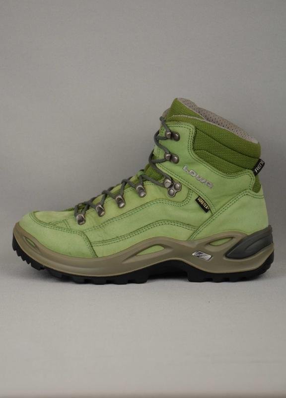 Women Lowa Boots Green Leather 39