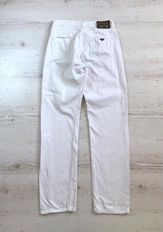 Homme Emporio Armani Jeans Blanc Denim 38 / XL /