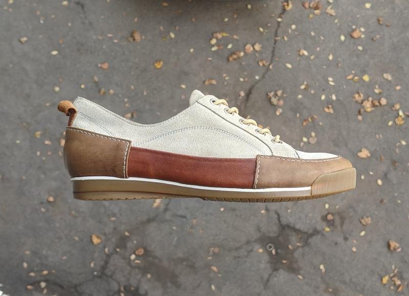 Мужские Think! Туфли Бежевый Кожа 41.5