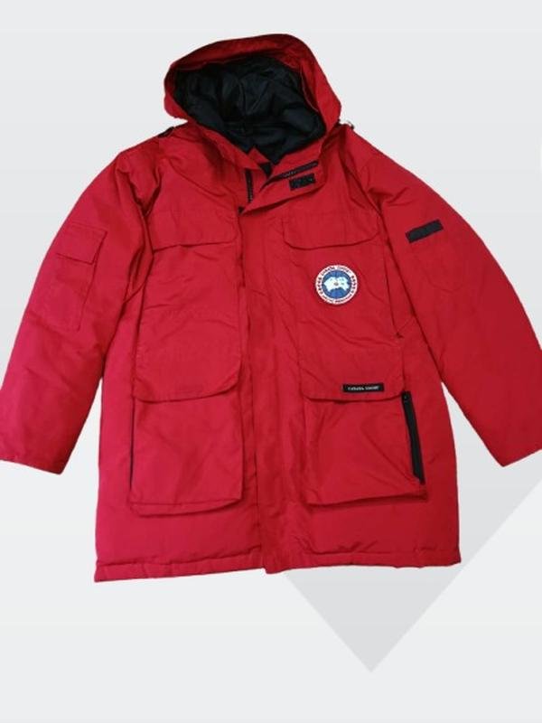 Homme Canada Goose Parka Rouge Nylon 40 /L / 48