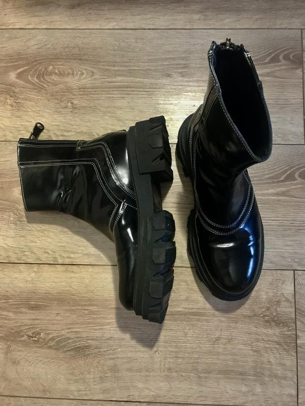 Женские Kenneth Cole Ботинки Чёрный Кожа 37