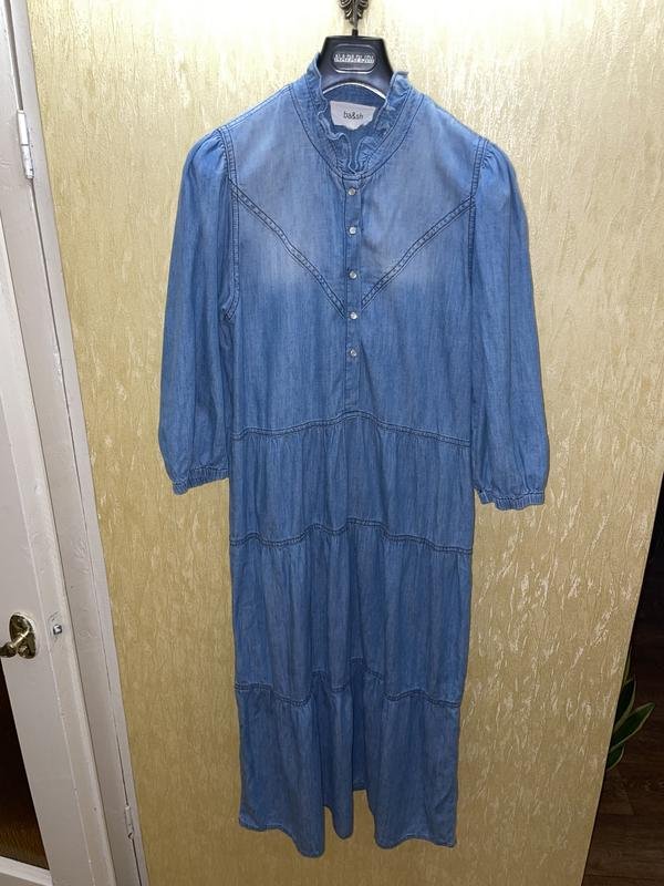 Женское Ba&sh Платье Синий 38 / M / 46