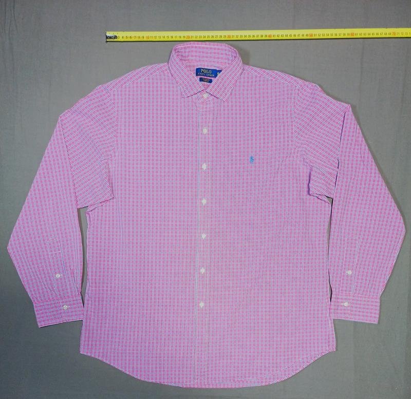 Herren Polo Ralph Lauren Hemd Koralle Baumwolle 42