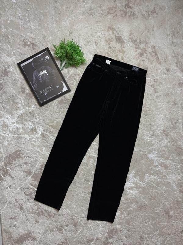Uomo DKNY Pantaloni Nero Velluto 31