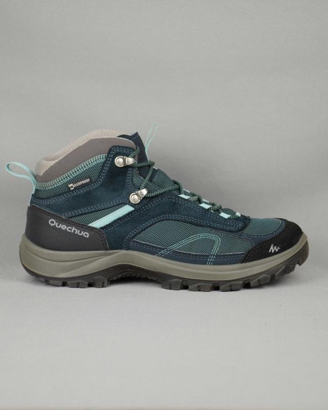 Femme Quechua Bottes Turquoise Suède 40