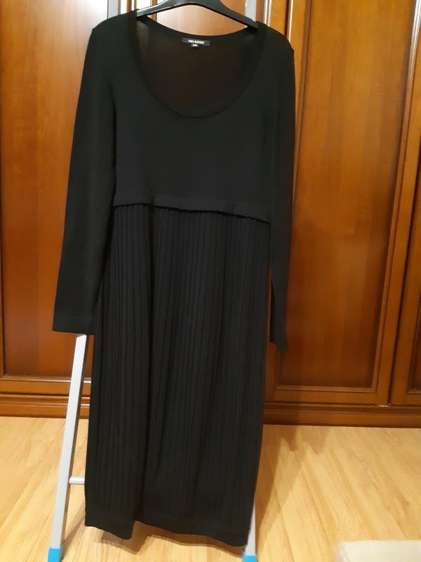 Femme Neil Barrett Robe Noir Laine 38 / M / 46