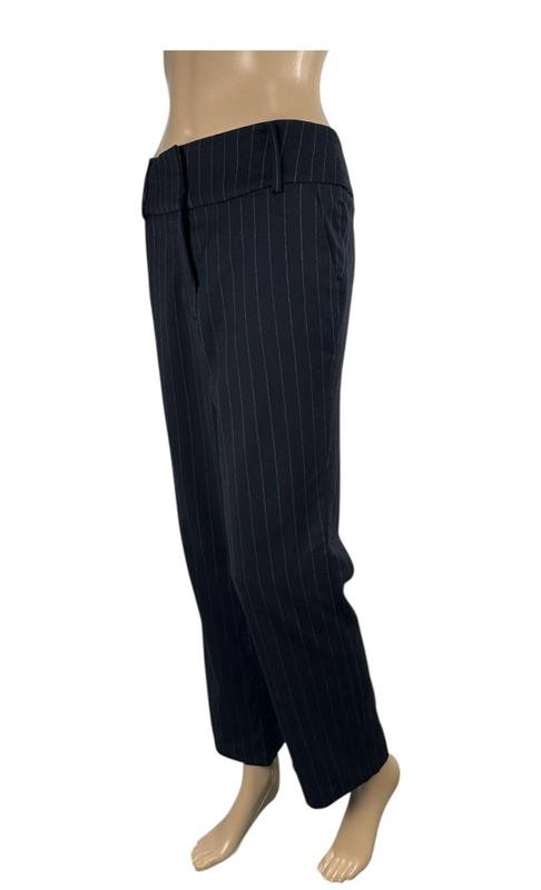 Femme Dondup Pantalons Bleu Marine Laine 40 / L /