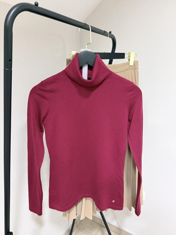 Donna Carolina Herrera Dolcevita Rosso Cashmere 36
