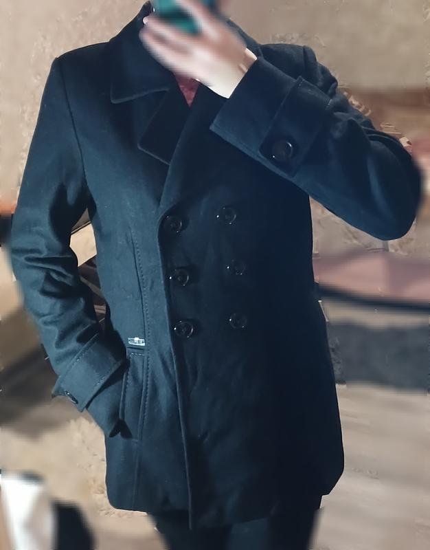 Femme Franca Luca Manteau Noir Laine 38 / M / 46