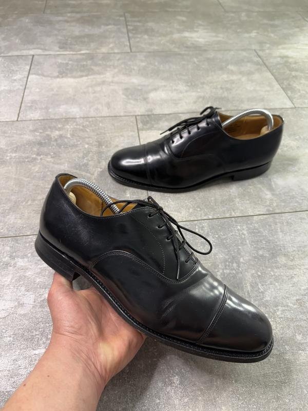 Мужской Church'S Туфли Чёрный Кожа 41