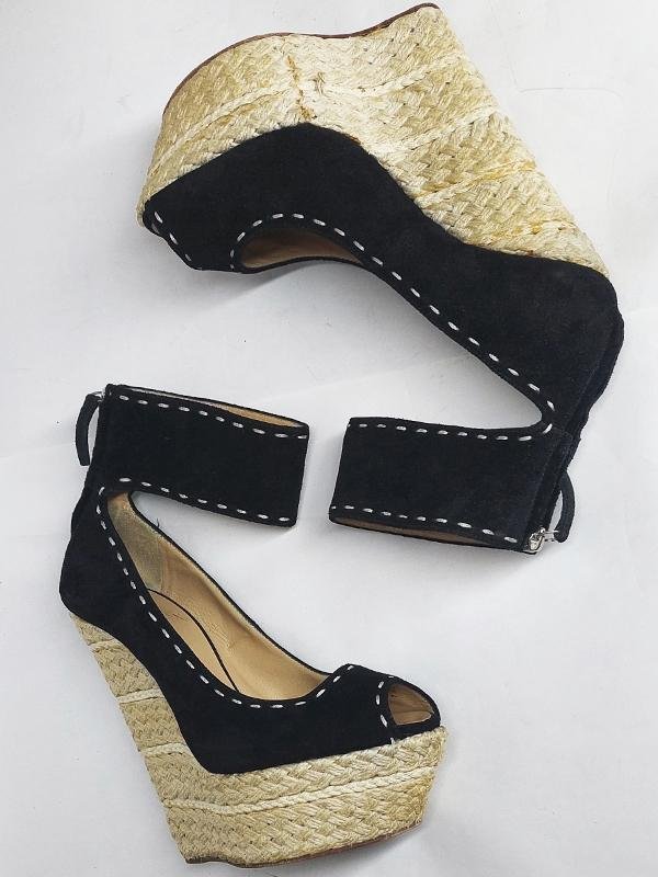 Женские Giuseppe Zanotti Эспадрильи Чёрный Замша