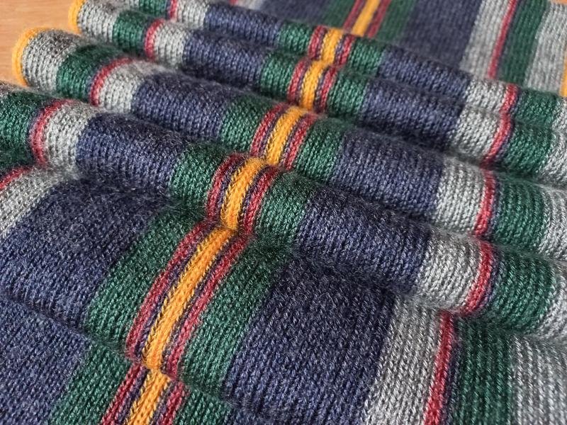 Unisexe Camel Active Écharpe Multicolore Acrylique