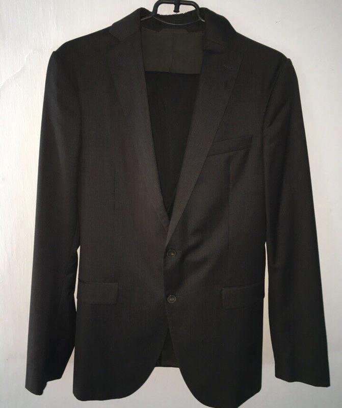 Мужской Cinque Пиджак Чёрный 36 / S / 44