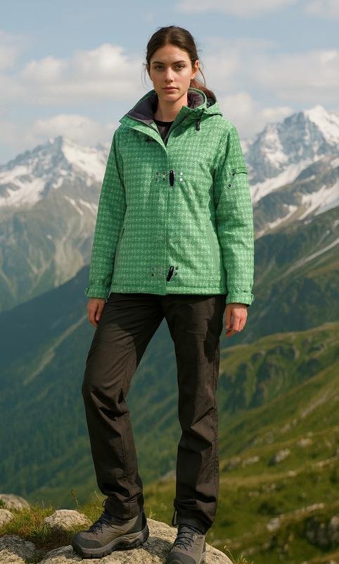 Women Scott Jacket Green 40 / L / 48