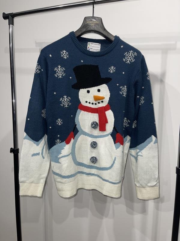 Мужской Primark Свитер Тёмно-синий 38 / M / 46