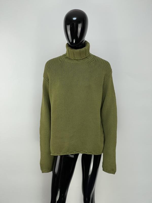 Женский Cruciani Свитер Зелёный Шерсть 38 / M / 46